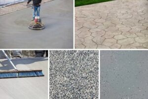 Concrete finishing